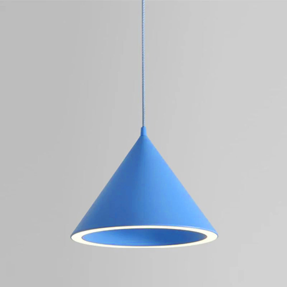 Valentina Funnel-Shape LED Pendant Light for Living Room - Neutral Decor