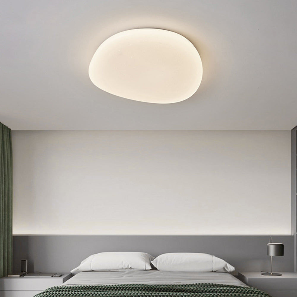 Arisha Modern Pebbles Shape Flush Mount Ceiling Light Bedroom - Neutral Decor