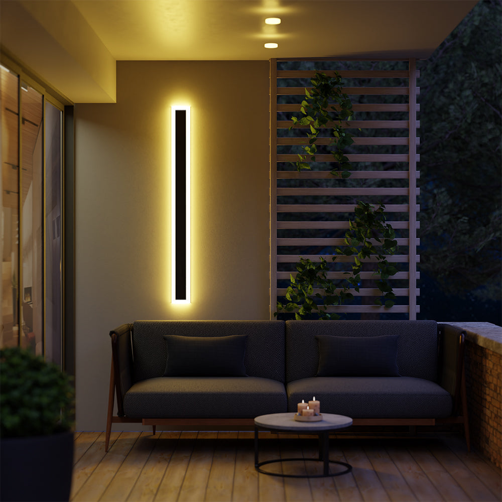 Vynn Linear Outdoor Wall Lamp - Neutral Decor