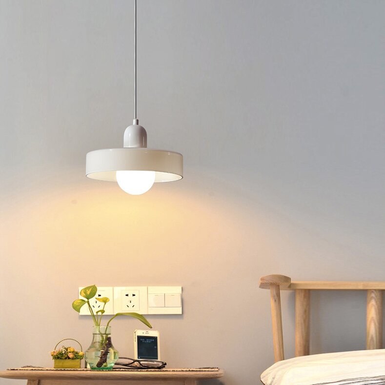 Valentina Vintage LED Glass Pendant Light, Multicolor - Neutral Decor