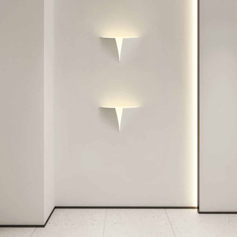 Aria Modern Recessed Plaster LED Wall Lamp - Neutral Decor