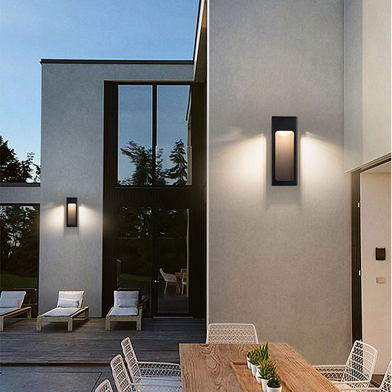 Ray Modern Waterproof Minimalist Geometric Outdoor Wall Light - Neutral Decor