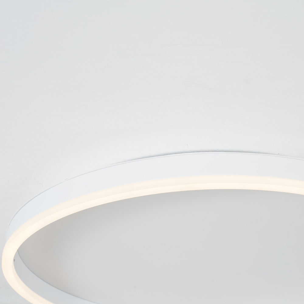 Arisha Modern Flush Mount Ceiling Light Ring - Neutral Decor