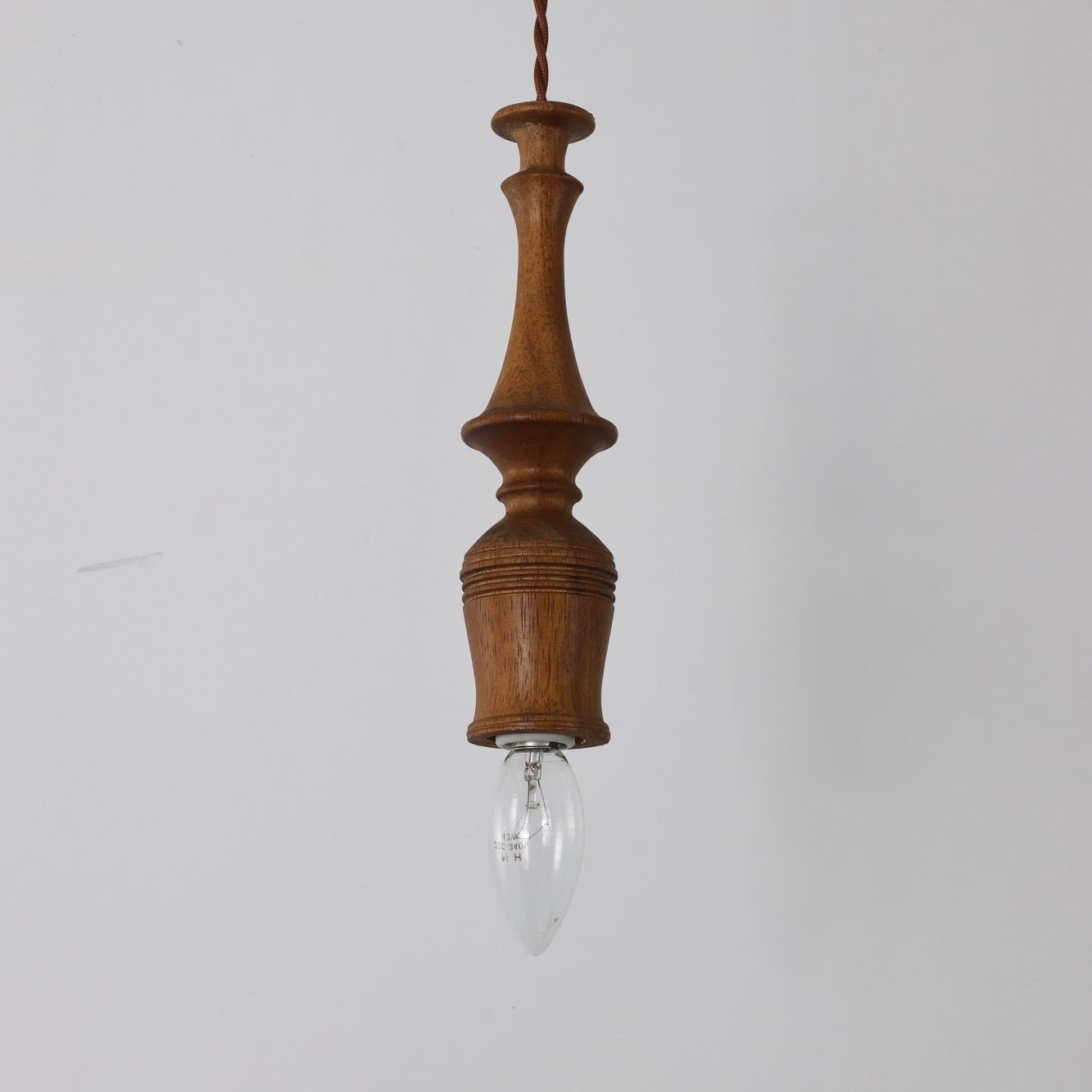 Tessira Wood Industrial Pendant Lamp