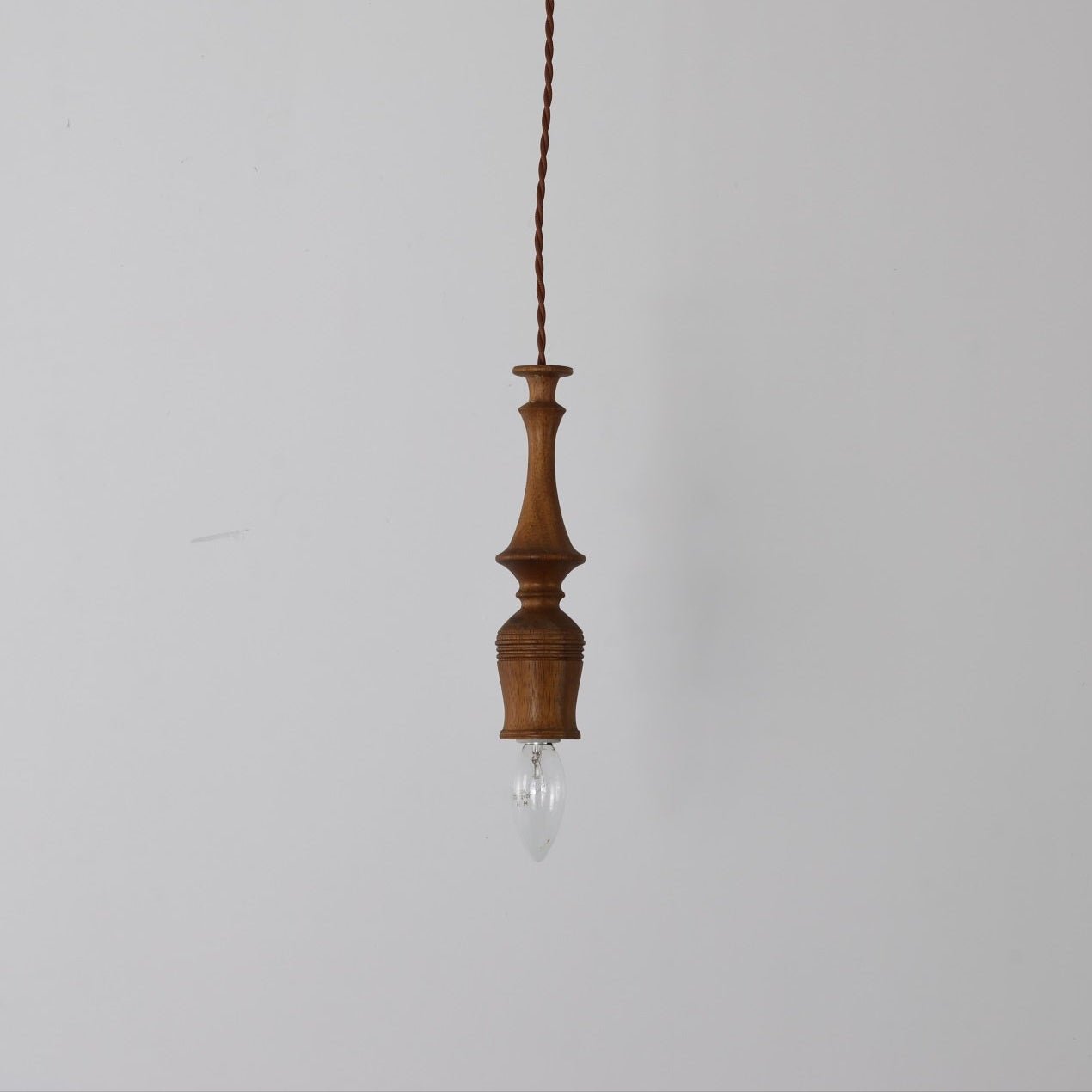 Tessira Wood Industrial Pendant Lamp