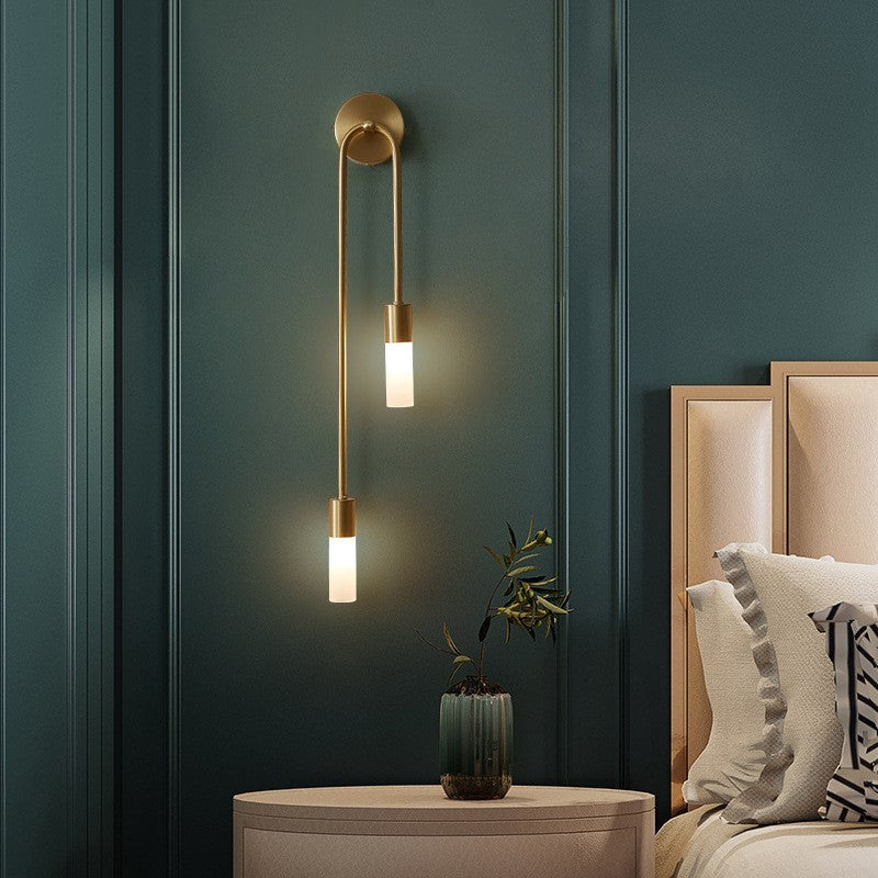 Arisha Modern Stick Wall Sconce for Bedeside - Neutral Decor