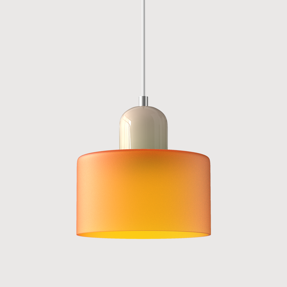 Valentina Modern Glass Kitchen Island Pendant Light - Neutral Decor