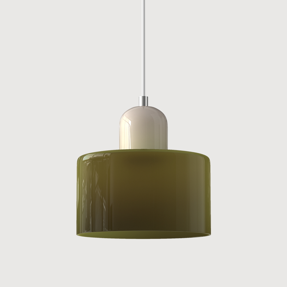 Valentina Modern Glass Kitchen Island Pendant Light - Neutral Decor