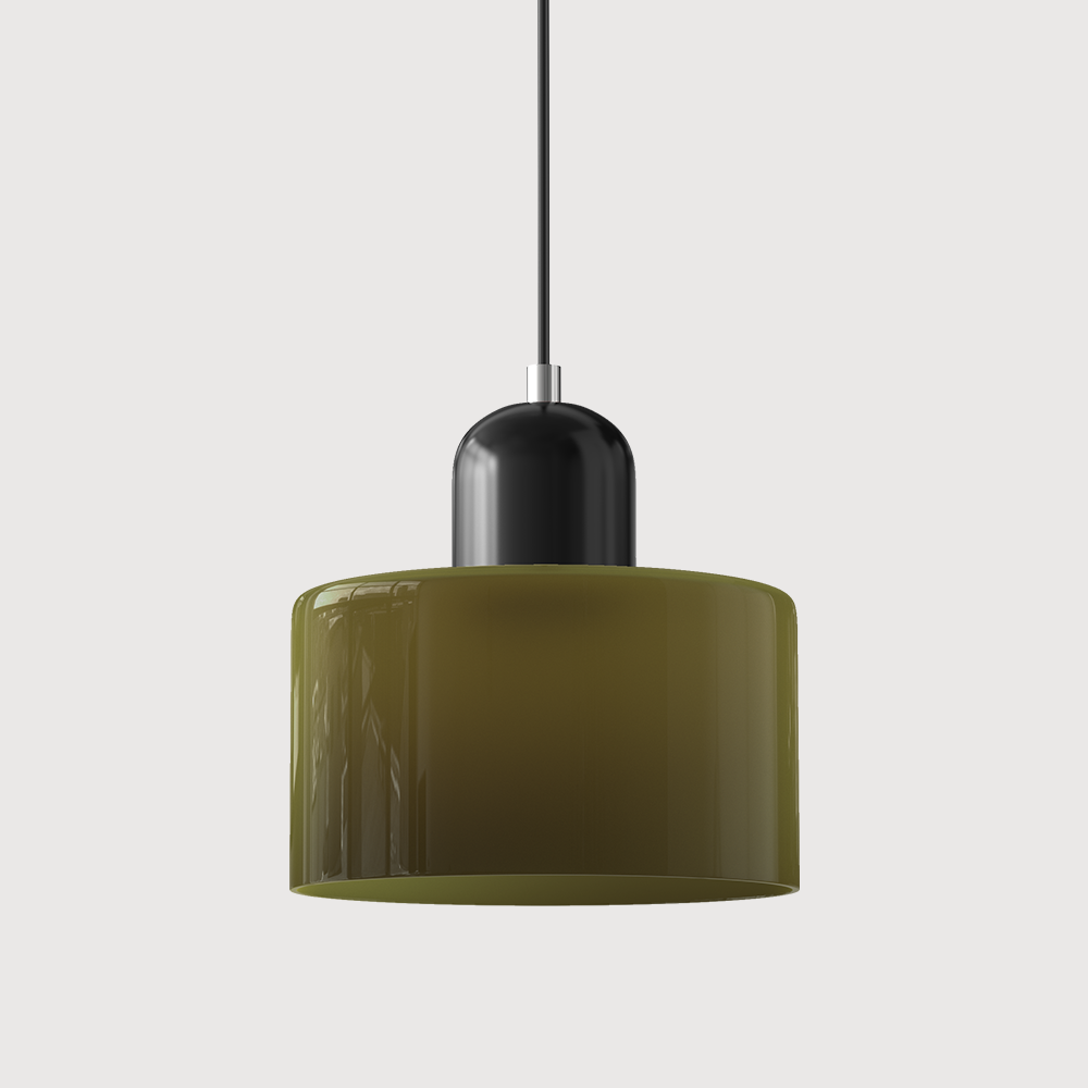 Valentina Modern Glass Kitchen Island Pendant Light - Neutral Decor