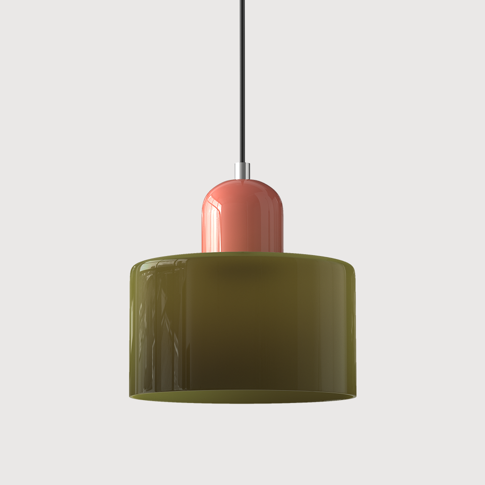 Valentina Modern Glass Kitchen Island Pendant Light - Neutral Decor
