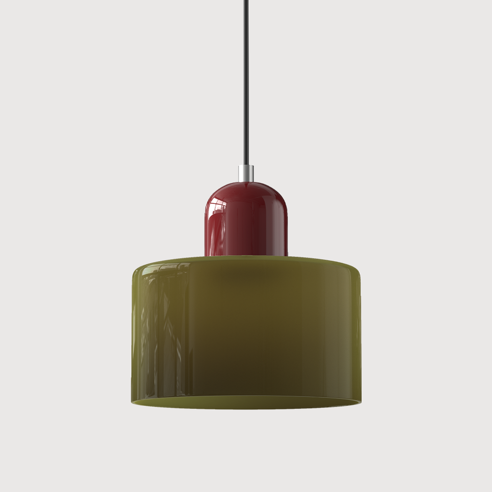 Valentina Modern Glass Kitchen Island Pendant Light - Neutral Decor