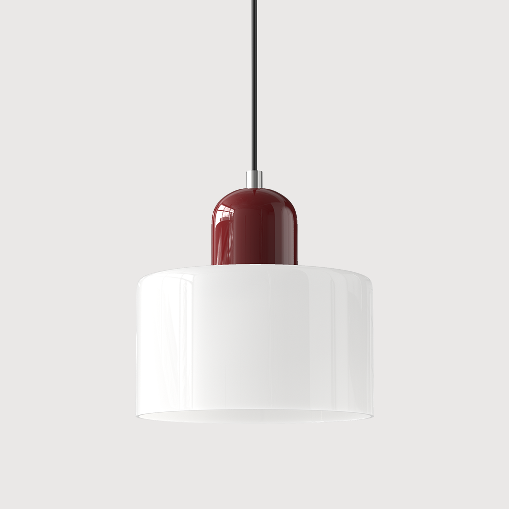 Valentina Modern Glass Kitchen Island Pendant Light - Neutral Decor