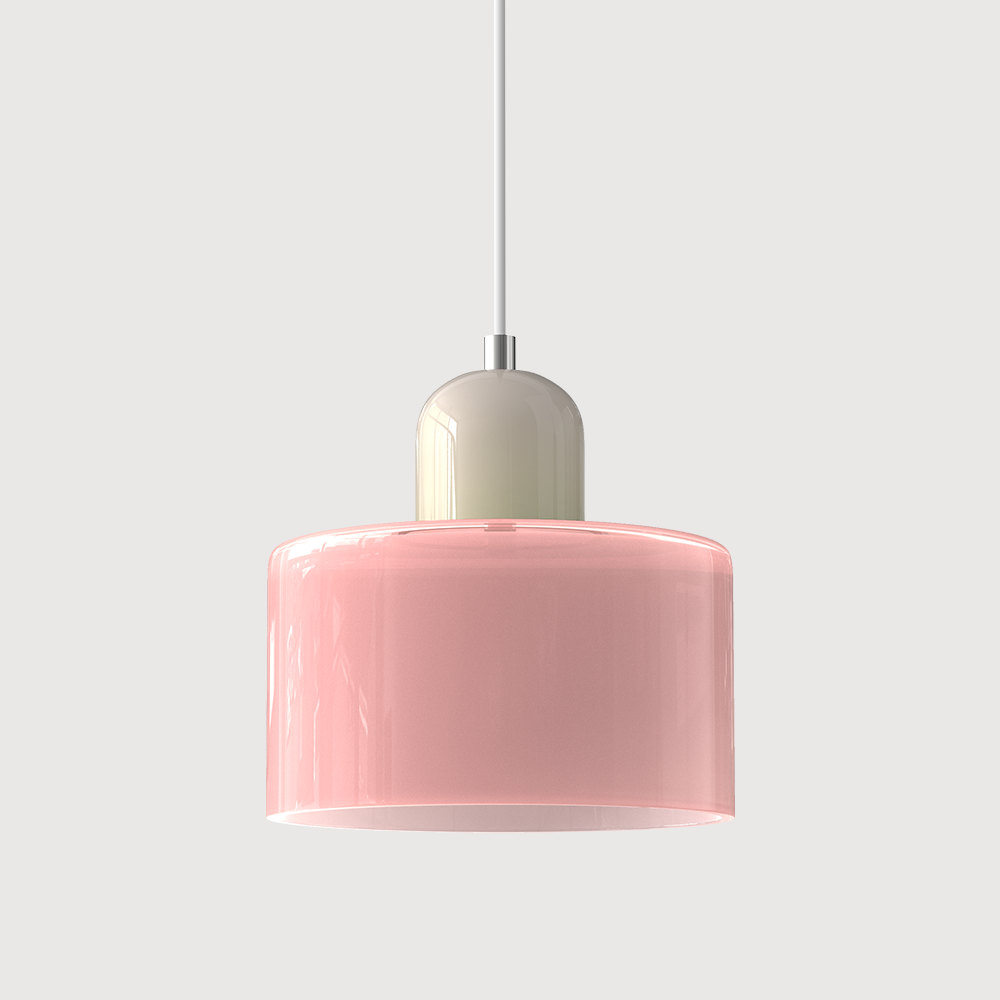 Valentina Modern Glass Kitchen Island Pendant Light - Neutral Decor