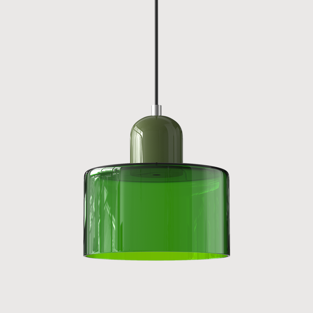 Valentina Modern Glass Kitchen Island Pendant Light - Neutral Decor