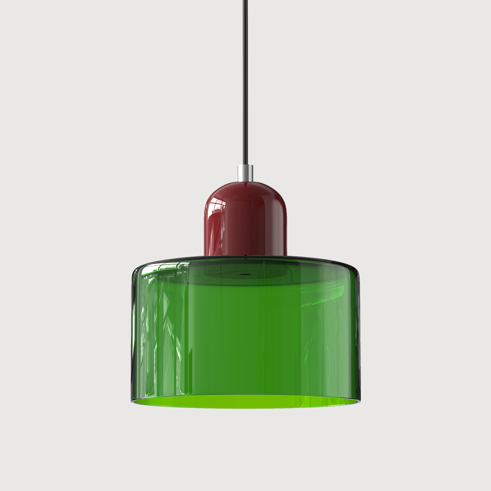 Valentina Modern Glass Kitchen Island Pendant Light - Neutral Decor