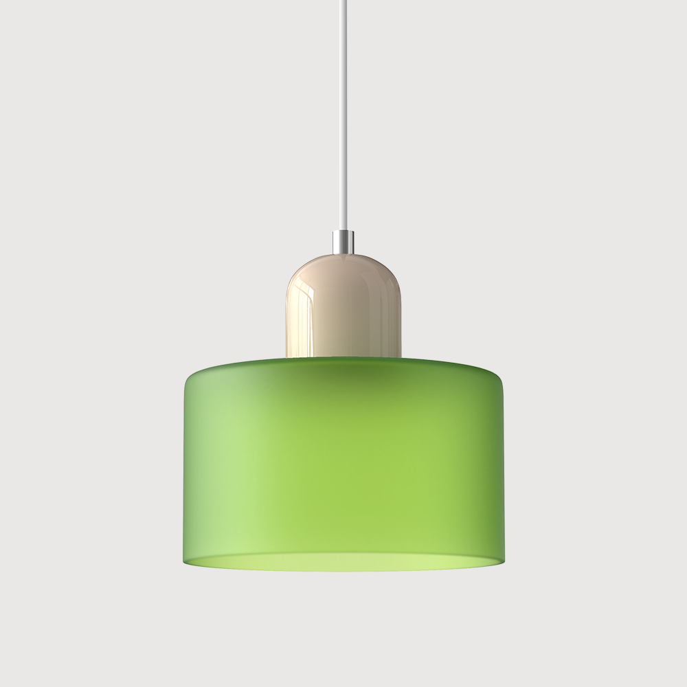 Valentina Modern Glass Kitchen Island Pendant Light - Neutral Decor