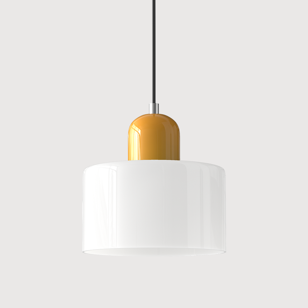 Valentina Modern Glass Kitchen Island Pendant Light - Neutral Decor