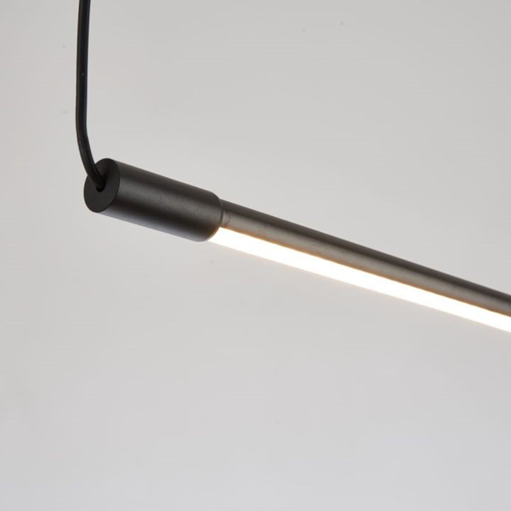 Arisha Minimalist Linear Pendant Light Living Room - Neutral Decor