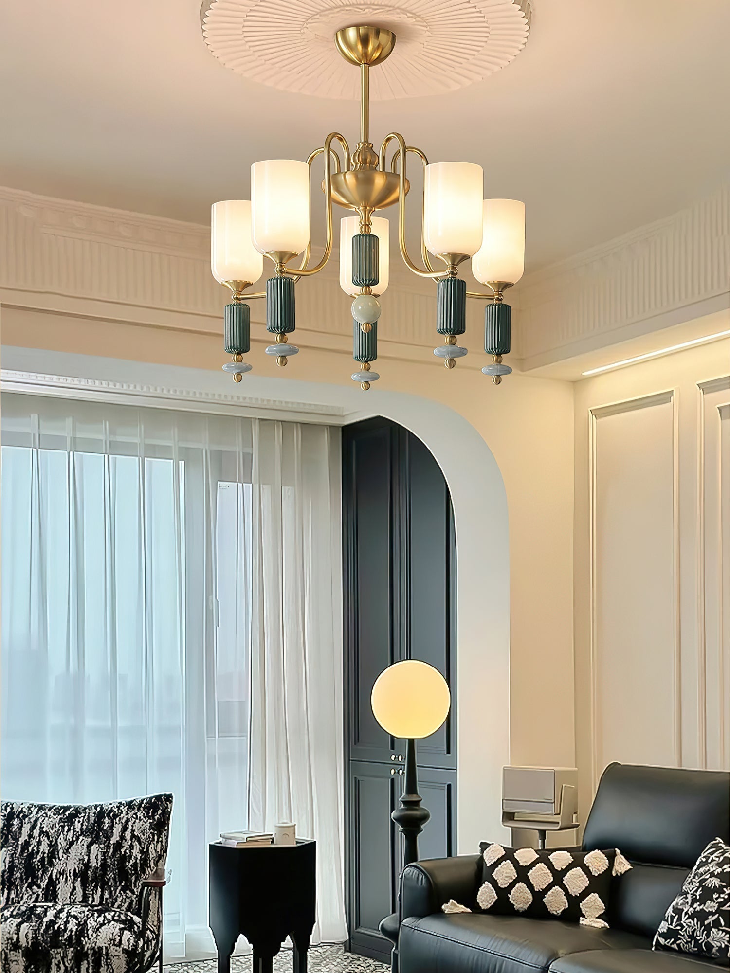 Xorn Ceramic Chandelier