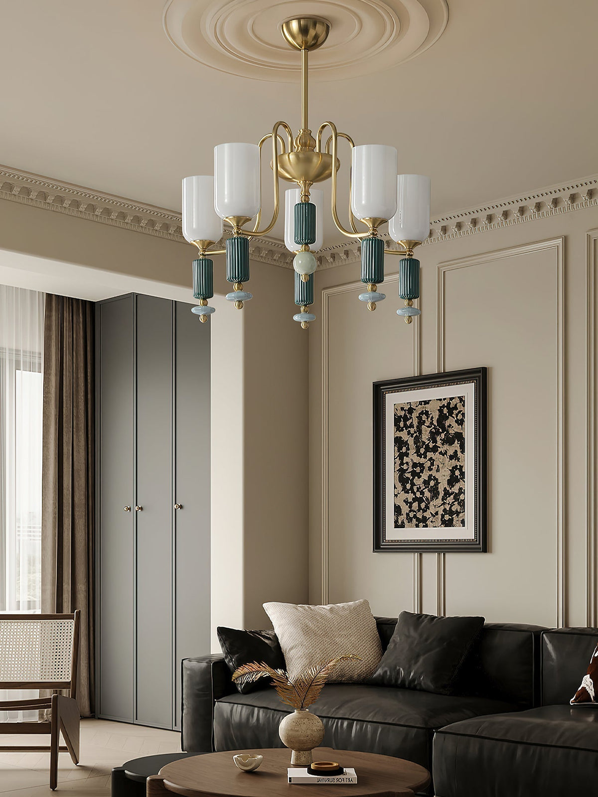Xorn Ceramic Chandelier