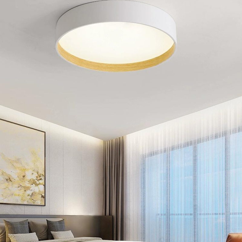 Arisha Modern Round Flush Mount Ceiling Light - Neutral Decor