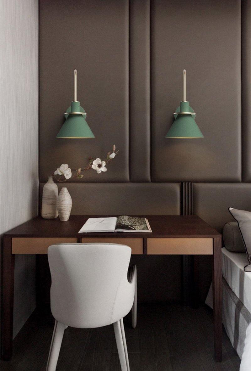 Solerine Wall Lamp Black Gold Minimalist