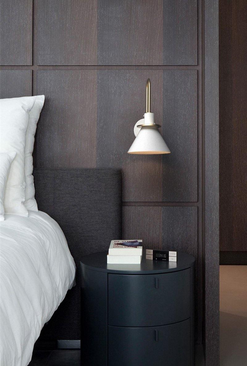 Solerine Wall Lamp Black Gold Minimalist