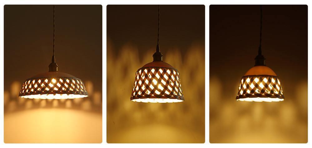 Eliielle Ceramic Cozy Pendant Lamp