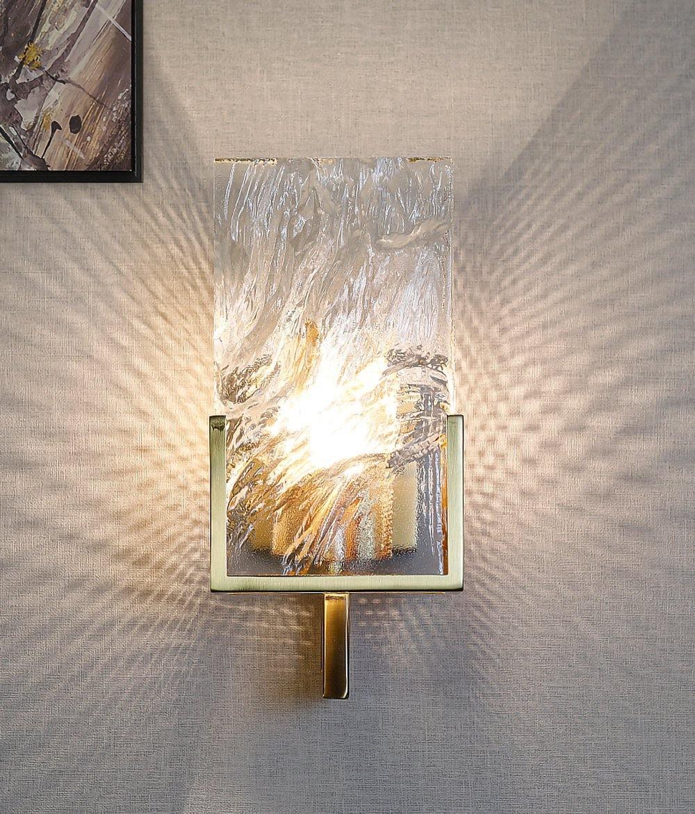 Ivenen Art Elegance Unique Ice Crystal Wall Lamp