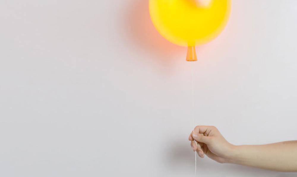Kiri Cheerful Balloon Dream Plastic Wall Light