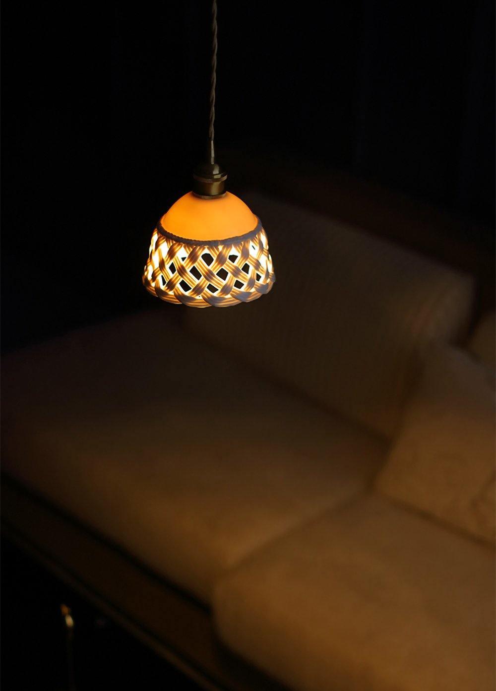 Eliielle Ceramic Cozy Pendant Lamp