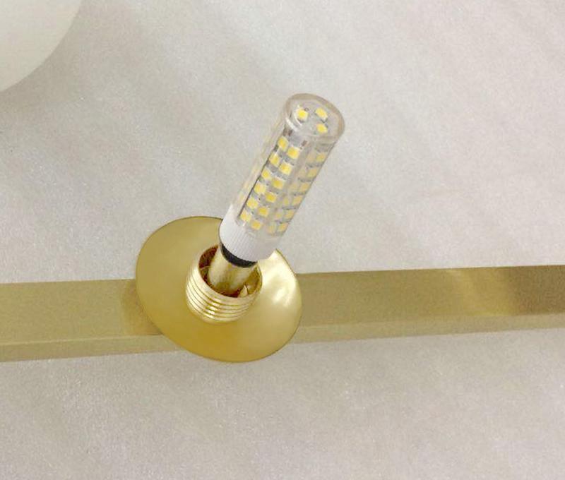 Veliiel Chandelier Mondrian Glass Brass Geometric Modern