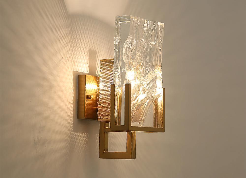 Ivenen Art Elegance Unique Ice Crystal Wall Lamp