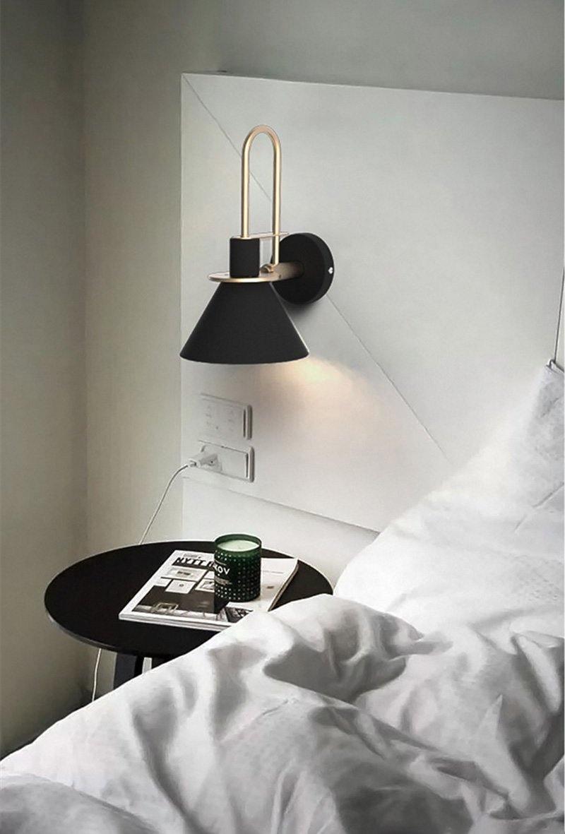Solerine Wall Lamp Black Gold Minimalist