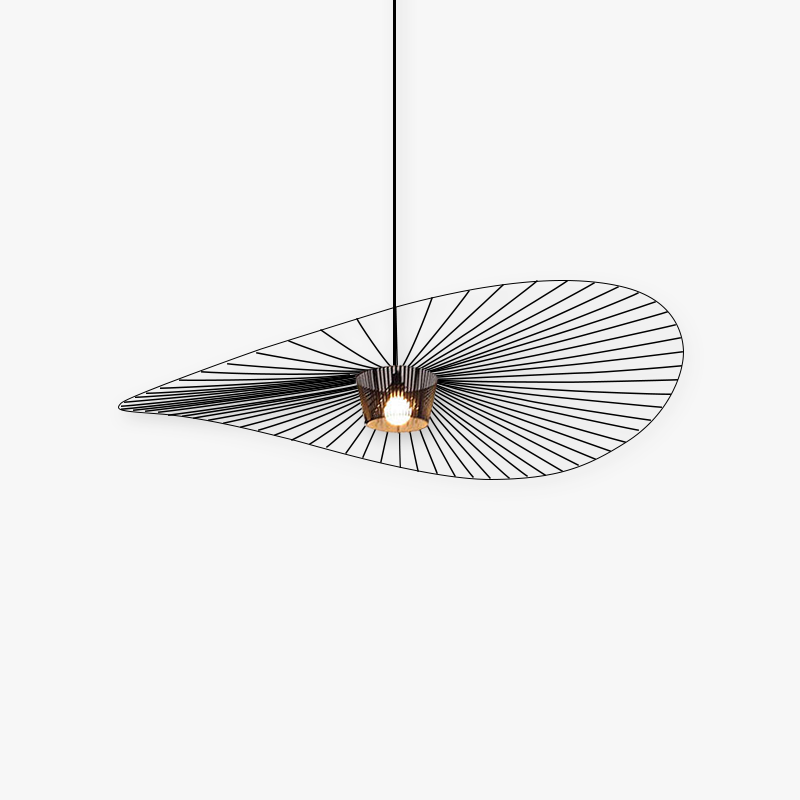 Ritta Modern Flower Fabric Pendant Light - Neutral Decor