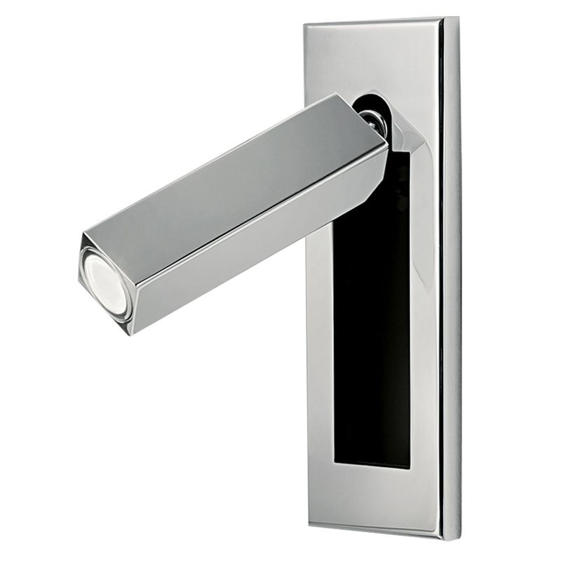 Arisha Modern Rotatable Bedside Sconce, Cylindrical/Square - Neutral Decor