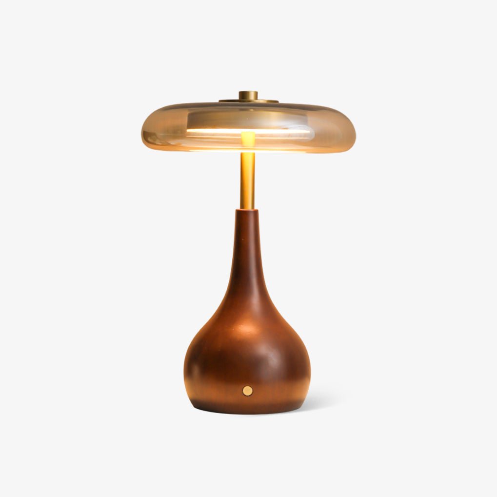 Airdes Wood Vintage Table Lamp