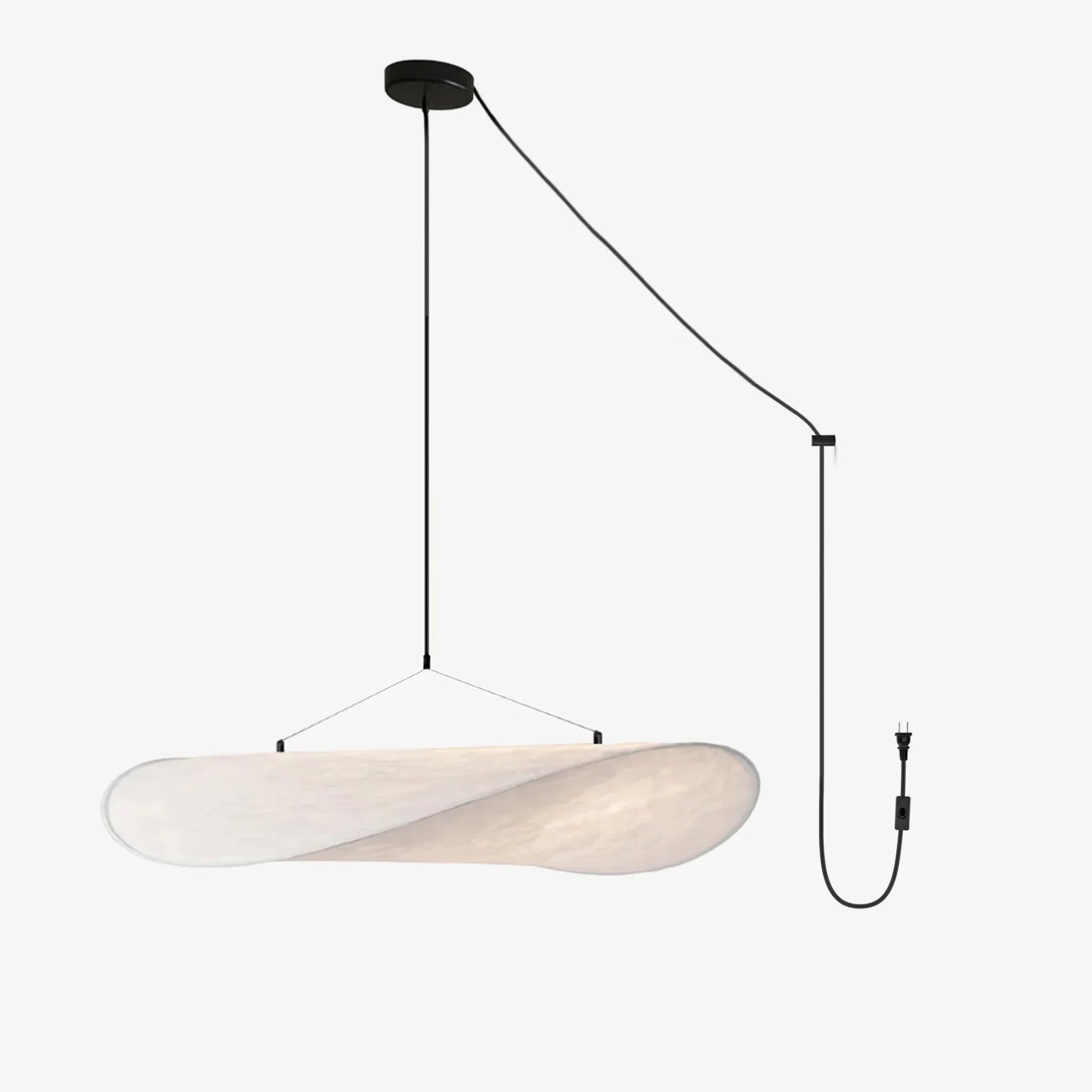 Twist Pendant Contemporary Swag Light