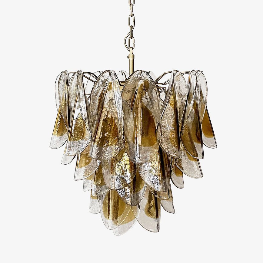 Vild Chandelier Isabella Gold Petal Layered