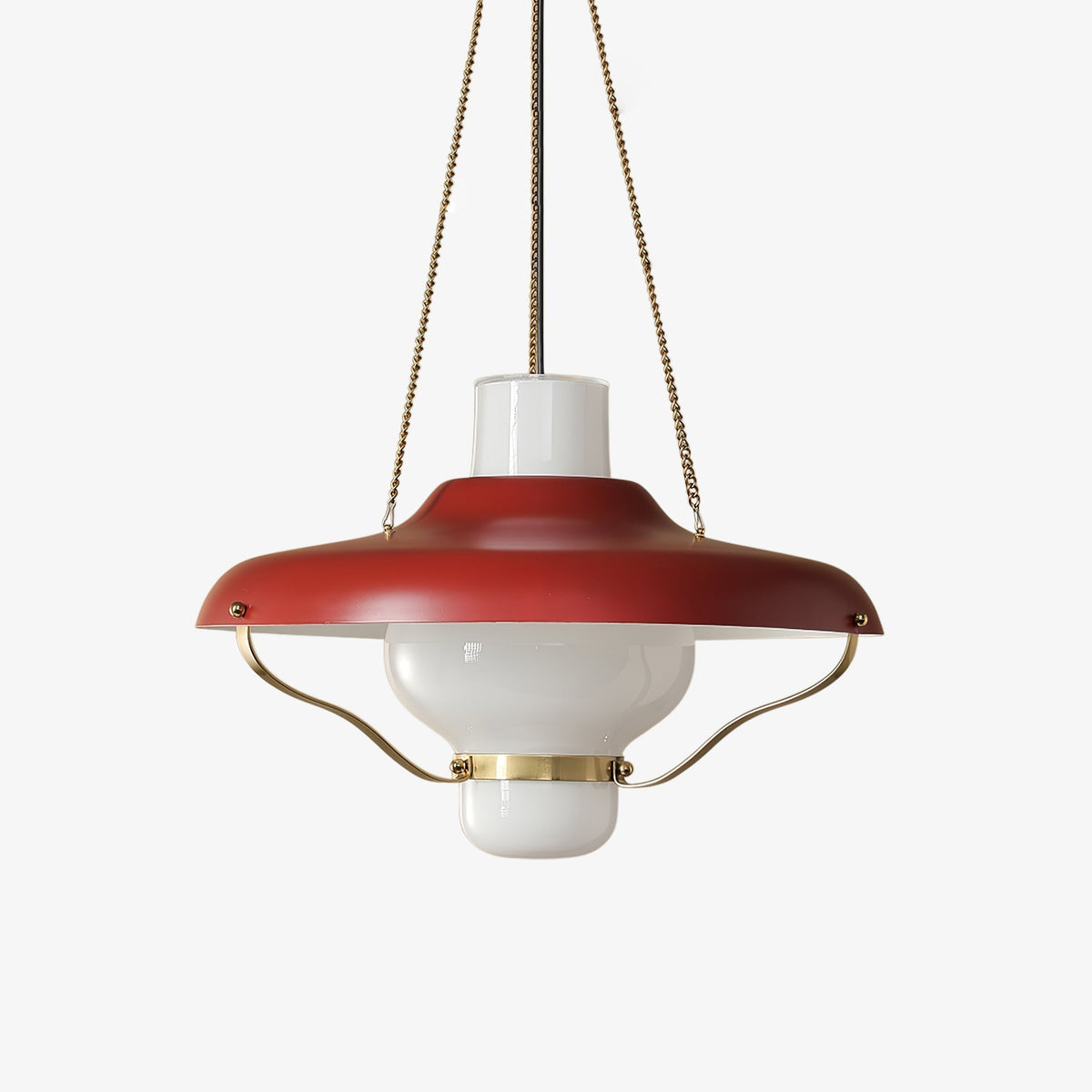 Olaeon Mid-Century Glass Pendant Light