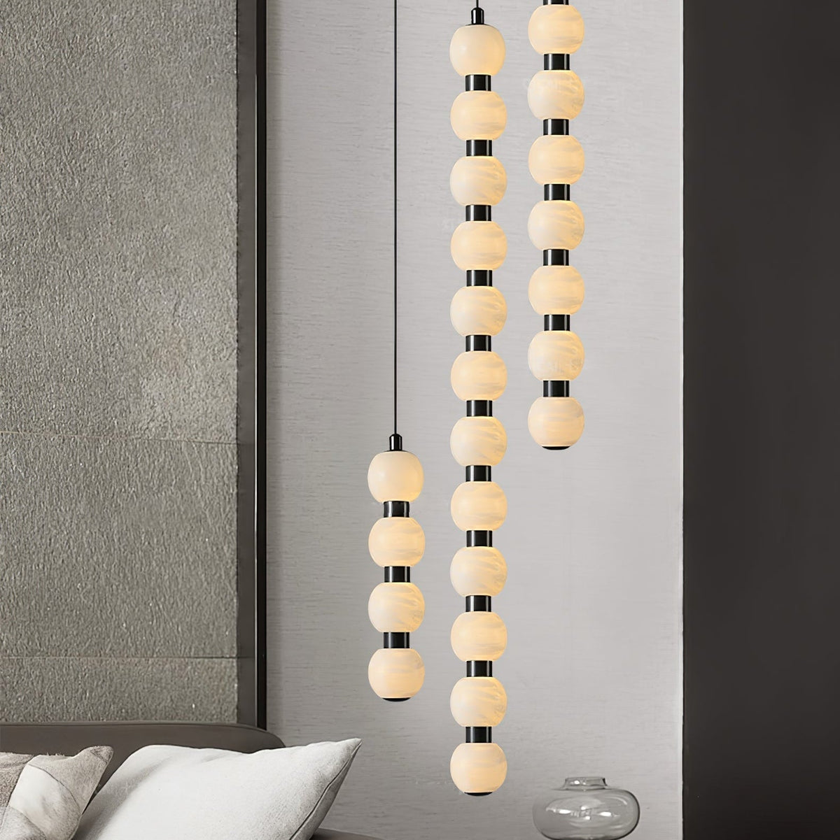 Albinaine Modern Alabaster Pendant Light