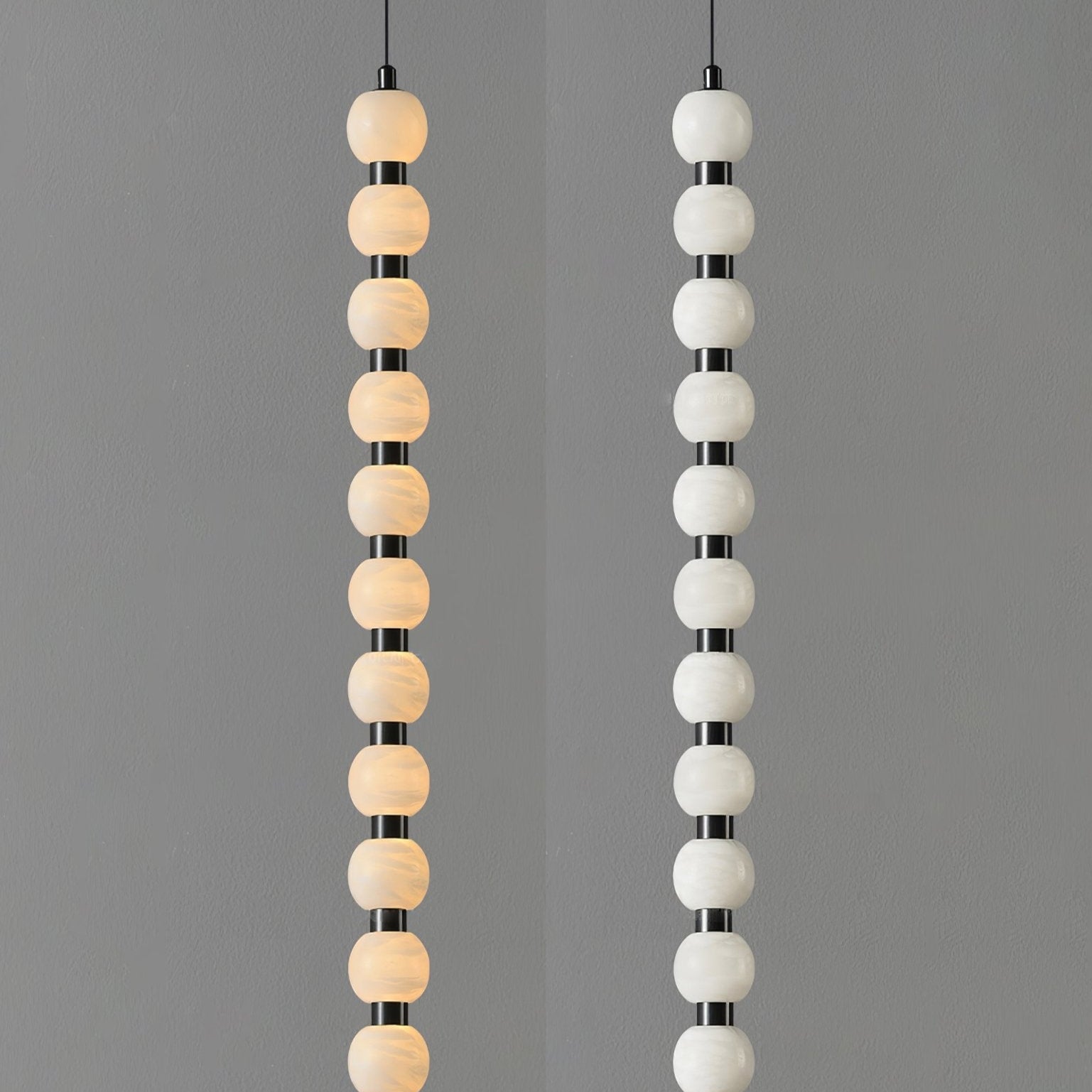 Albinaine Modern Alabaster Pendant Light