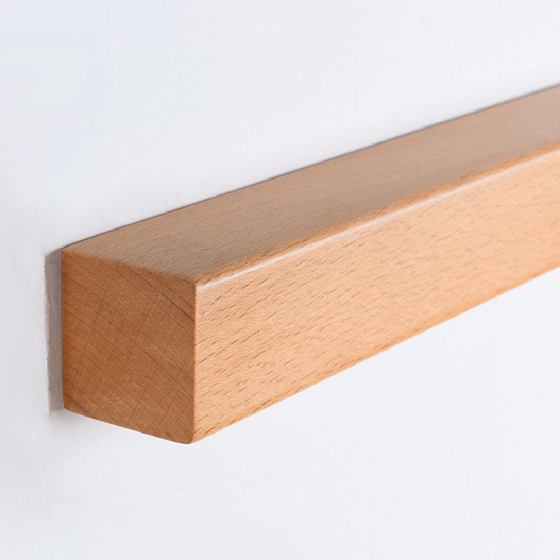 Muto Linear Mirror Wooden Front Vanity Wall Lamp Bedroom - Neutral Decor