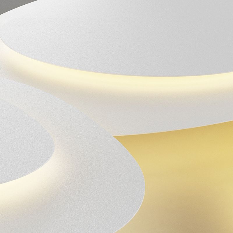 Valentina Modern LED Flush Mount Ceiling Light Bedroom - Neutral Decor
