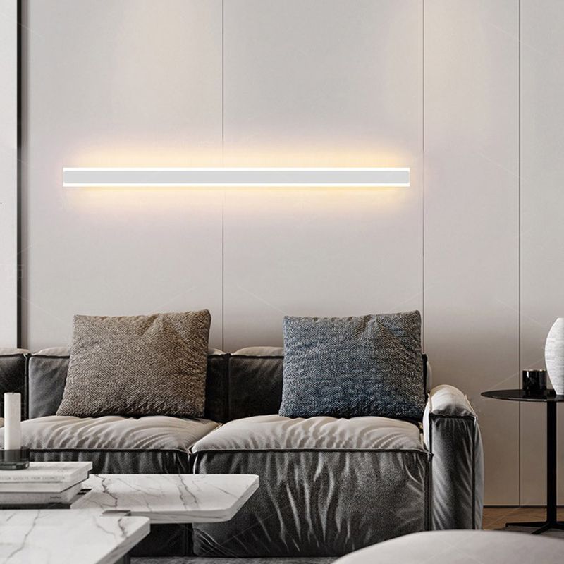 Arisha Minimalist Linear Acrylic Wall Lamp - Neutral Decor
