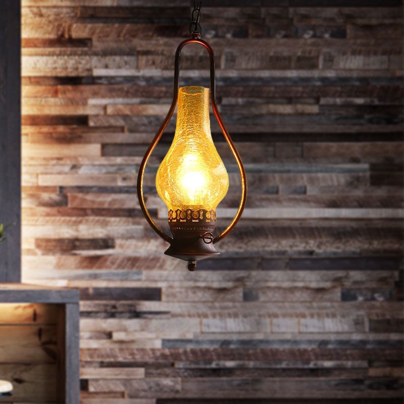 EpochRustic Vintage Kerosene LED Pendant Light - Neutral Decor