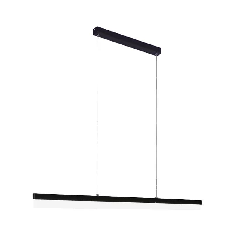 Arisha Modern Linear Acrylic Pendant Light - Neutral Decor