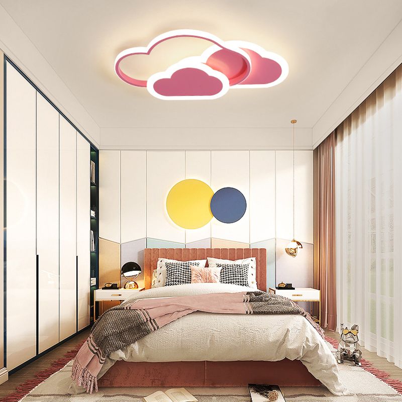 Valentina LED Star Designer Children Flush Mount Ceiling Light - Neutral Decor