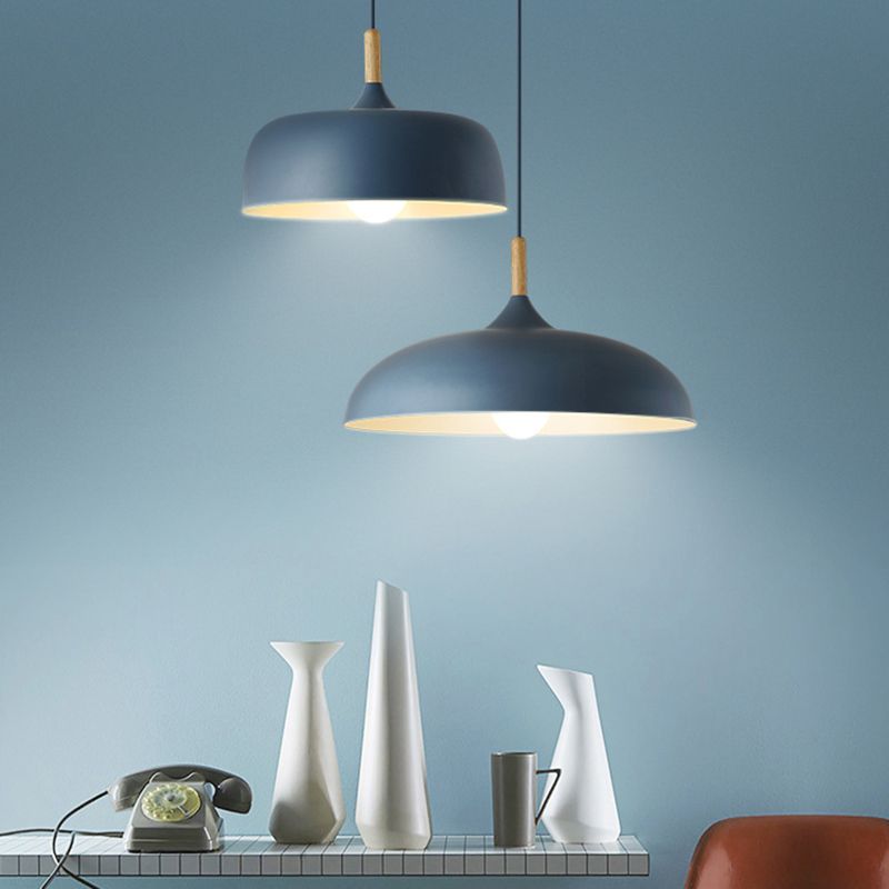 Arisha Modern Pendant Light Dome Macaron Dining Room - Neutral Decor