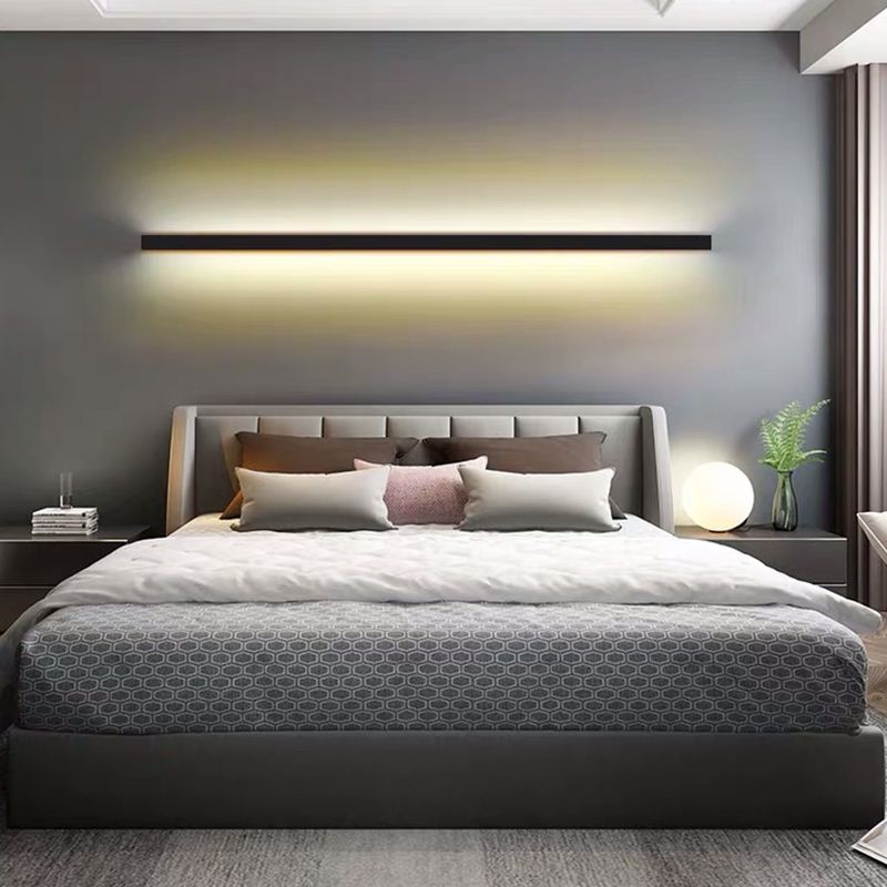 Arisha Minimalist Linear Acrylic Wall Lamp - Neutral Decor
